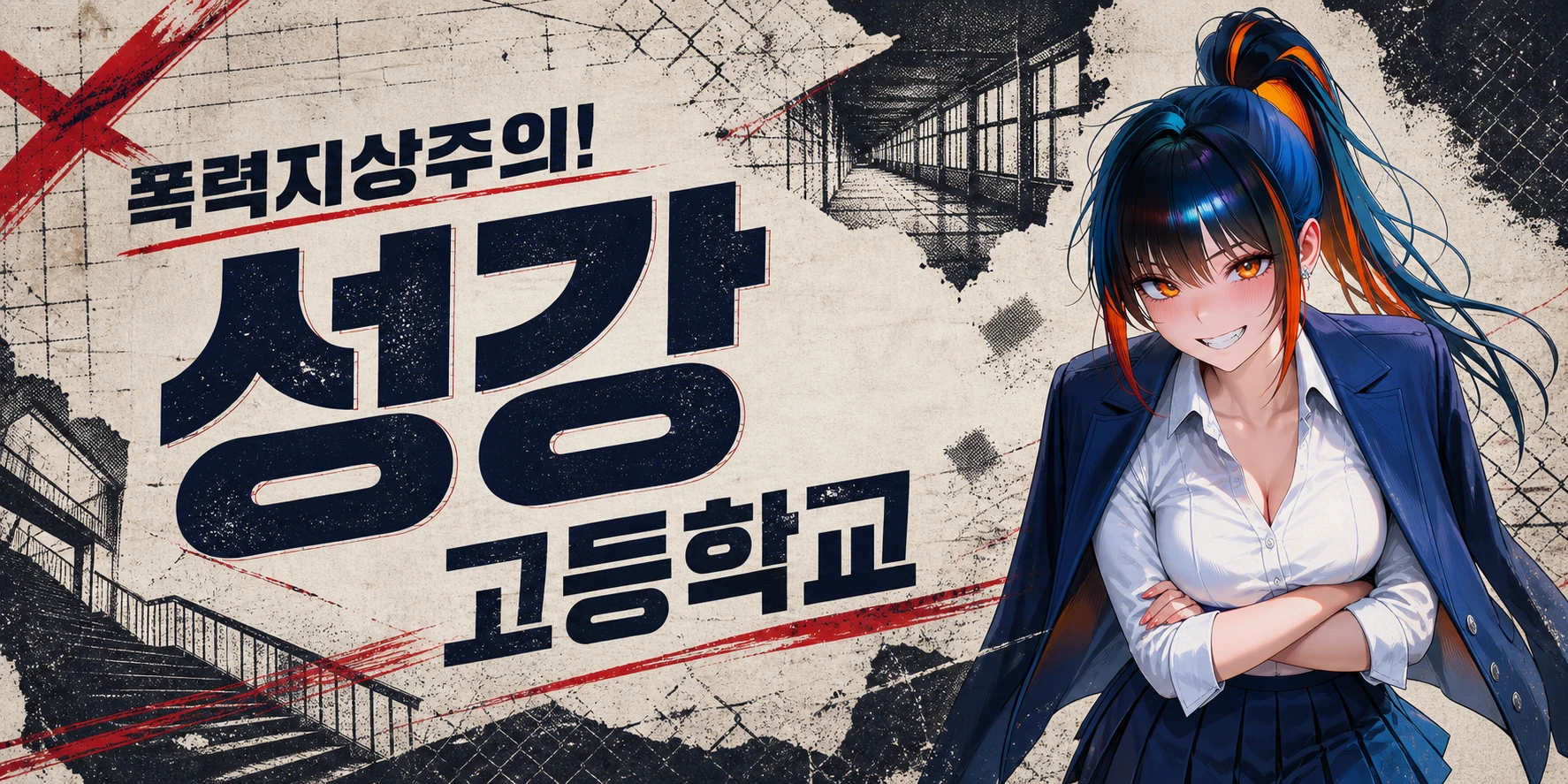 폭력지상주의! 성강고등학교